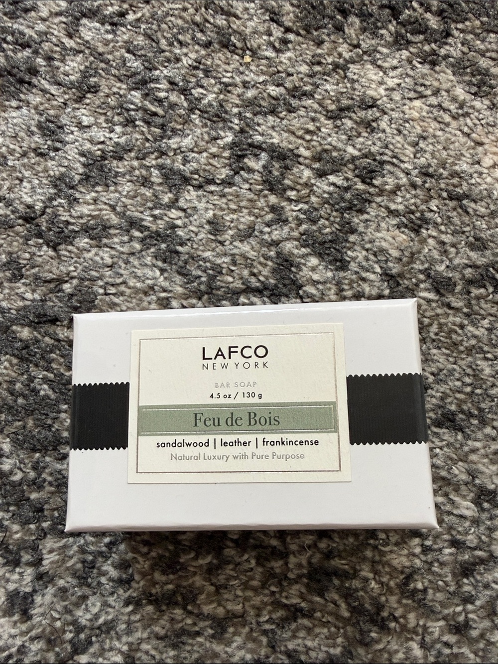 Lafco New York Bar Soap - Feu de Bois